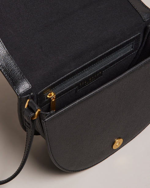 SOHHO-Bags-Padlock Detail Saddle Bag- Ted Baker Romania